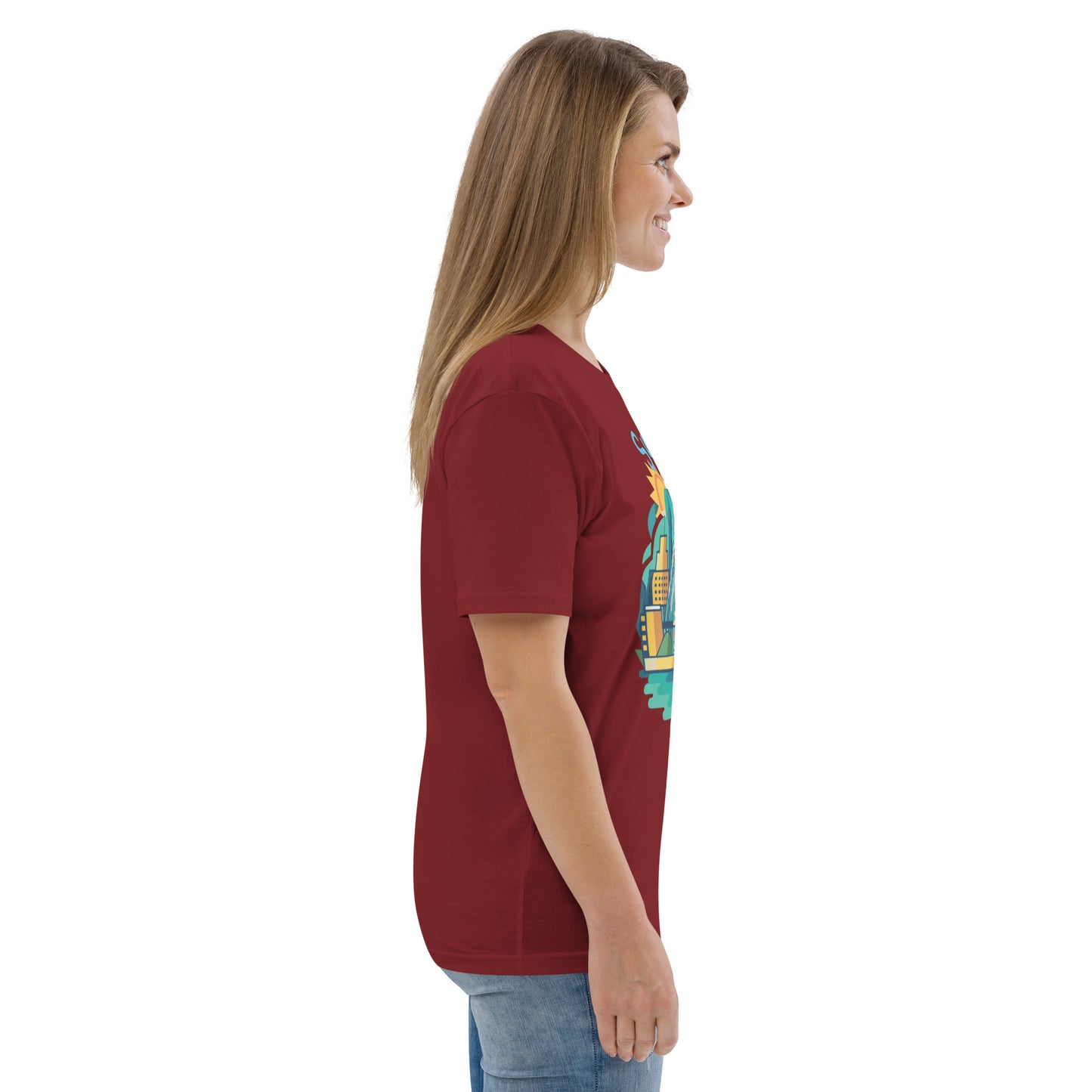 Sydney Unisex organic cotton t-shirt