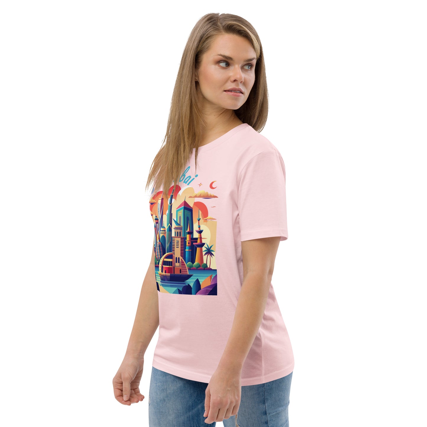 Dubai Unisex organic cotton t-shirt