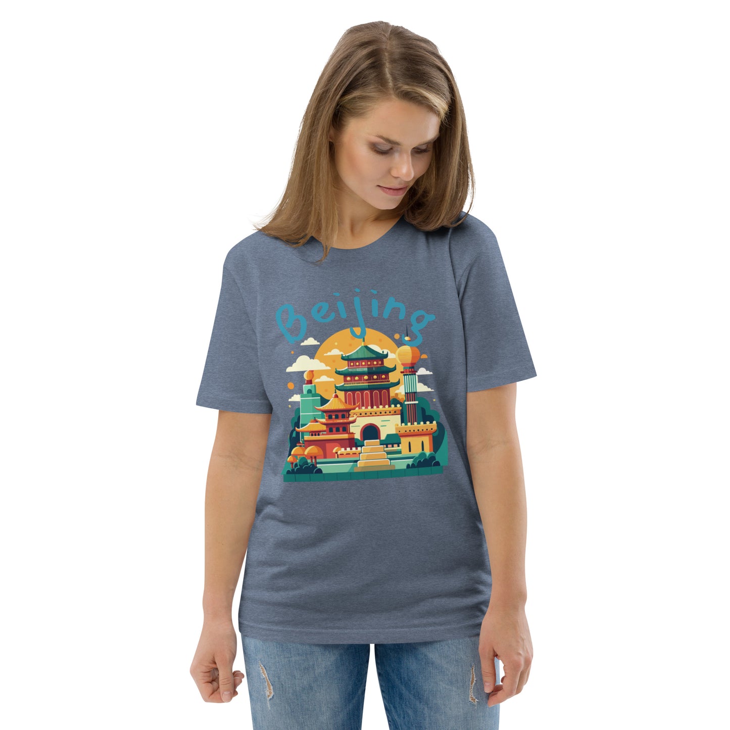 Beijing Unisex organic cotton t-shirt