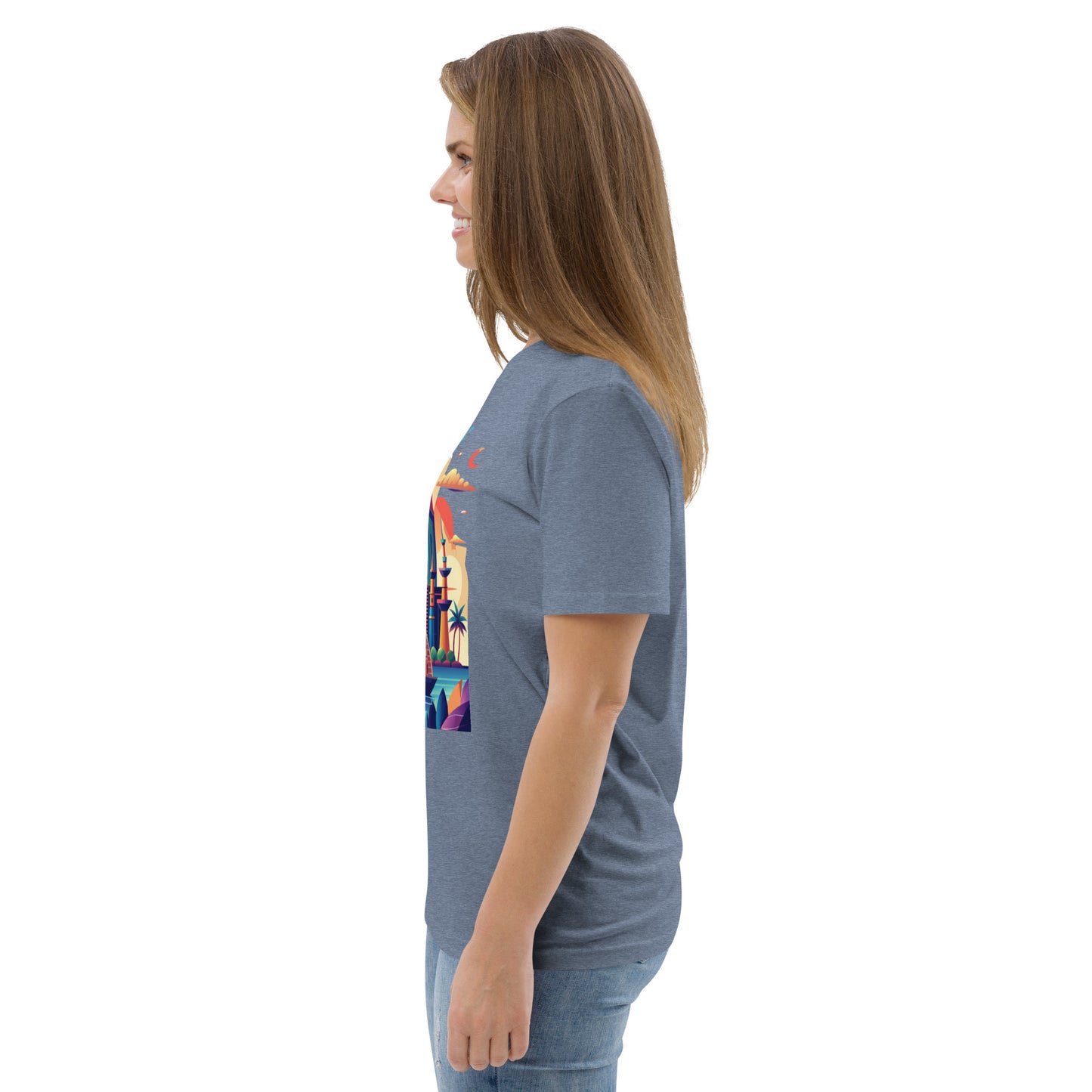 Dubai Unisex organic cotton t-shirt