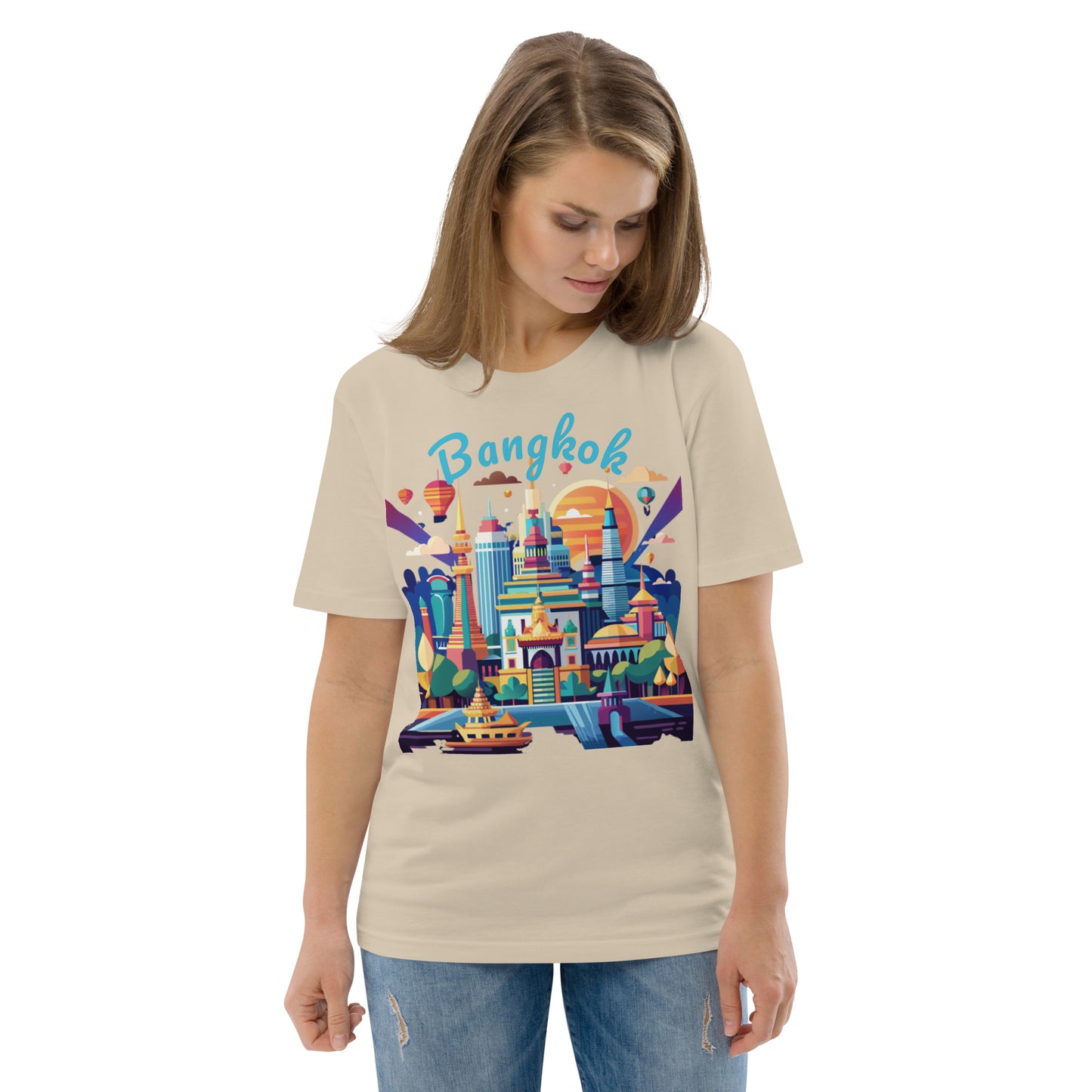 Bangkok Unisex organic cotton t-shirt