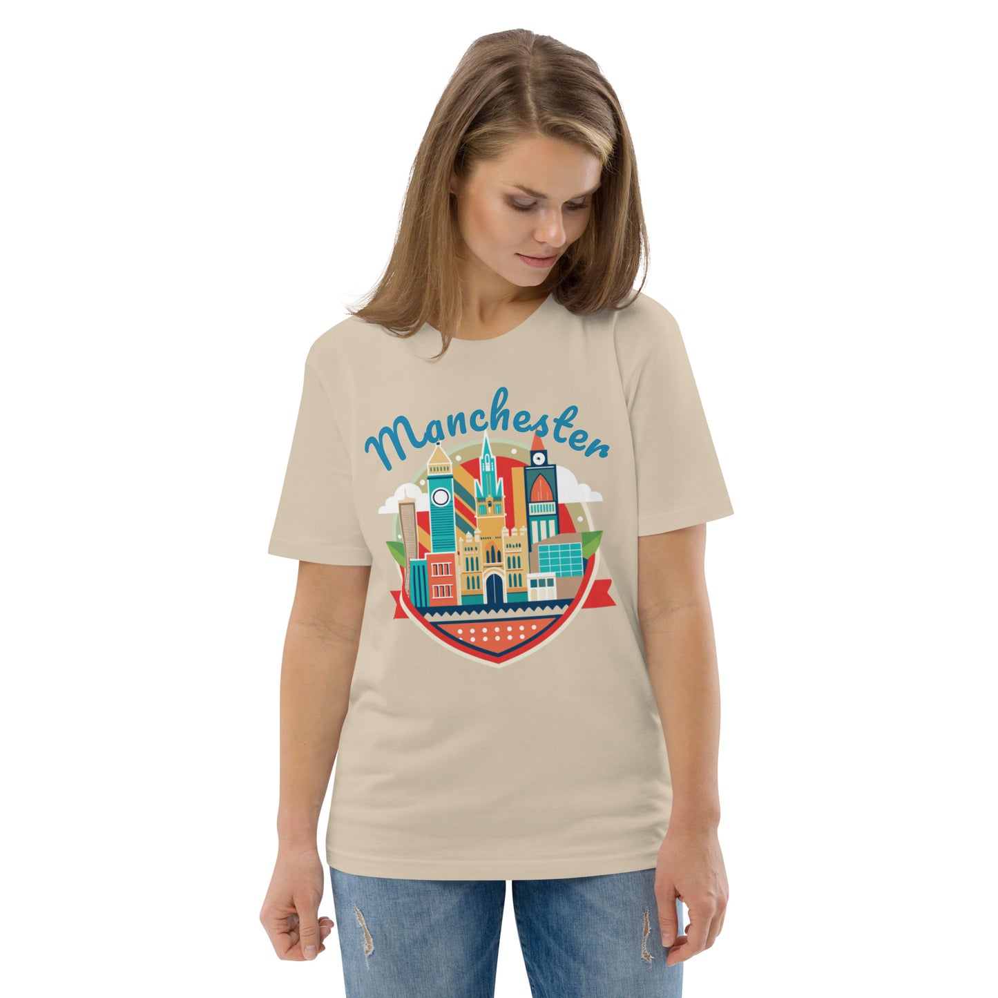 Manchester Unisex organic cotton t-shirt