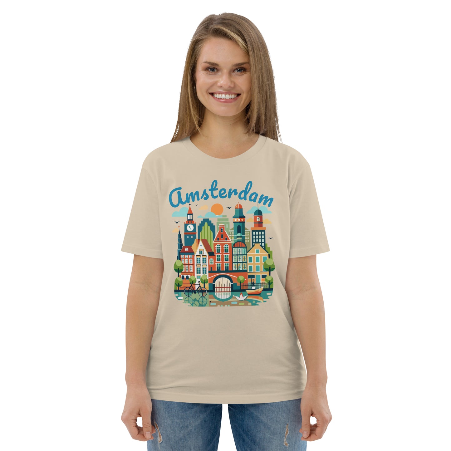 Amsterdam Unisex organic cotton t-shirt