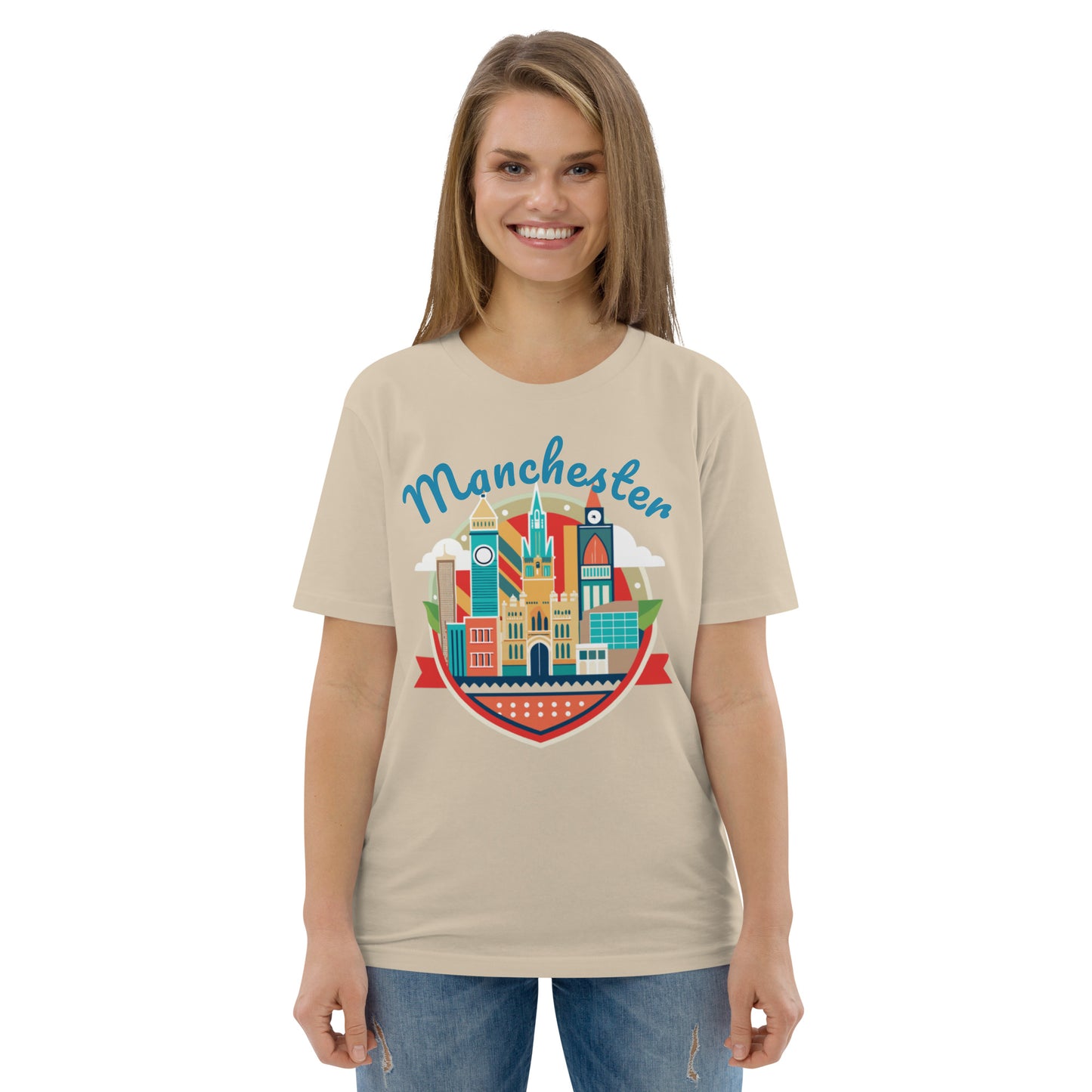 Manchester Unisex organic cotton t-shirt