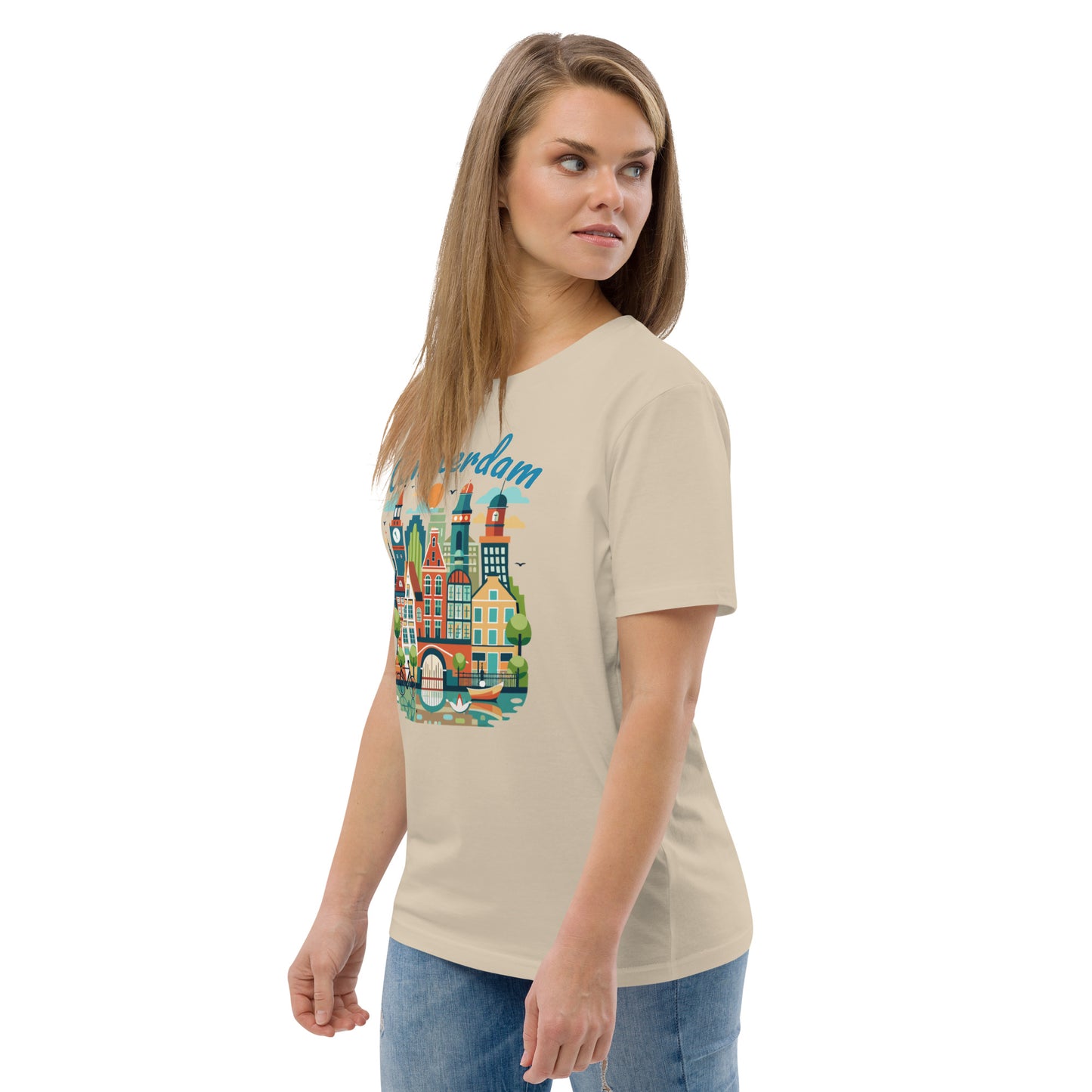 Amsterdam Unisex organic cotton t-shirt