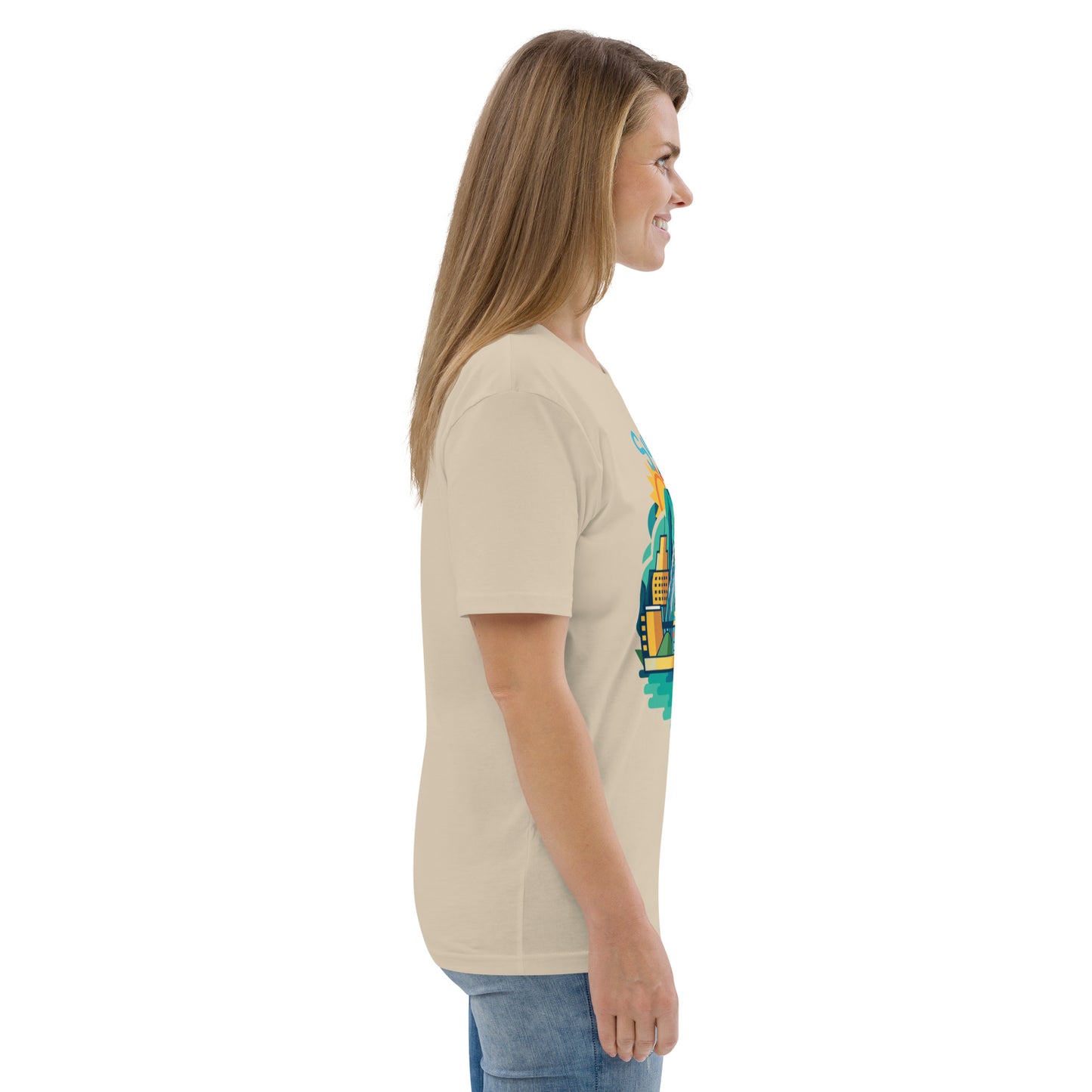 Sydney Unisex organic cotton t-shirt