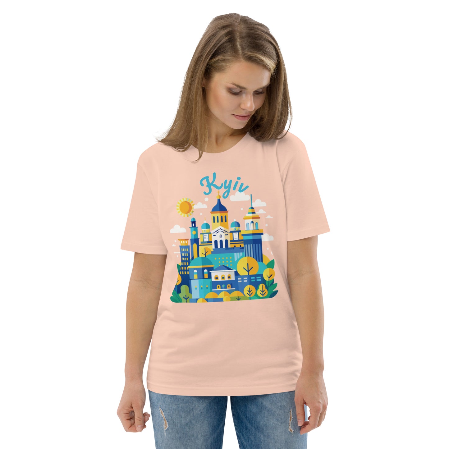 Kyiv Unisex organic cotton t-shirt