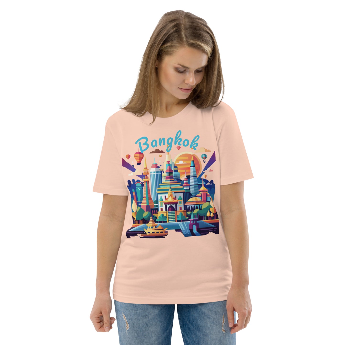 Bangkok Unisex organic cotton t-shirt