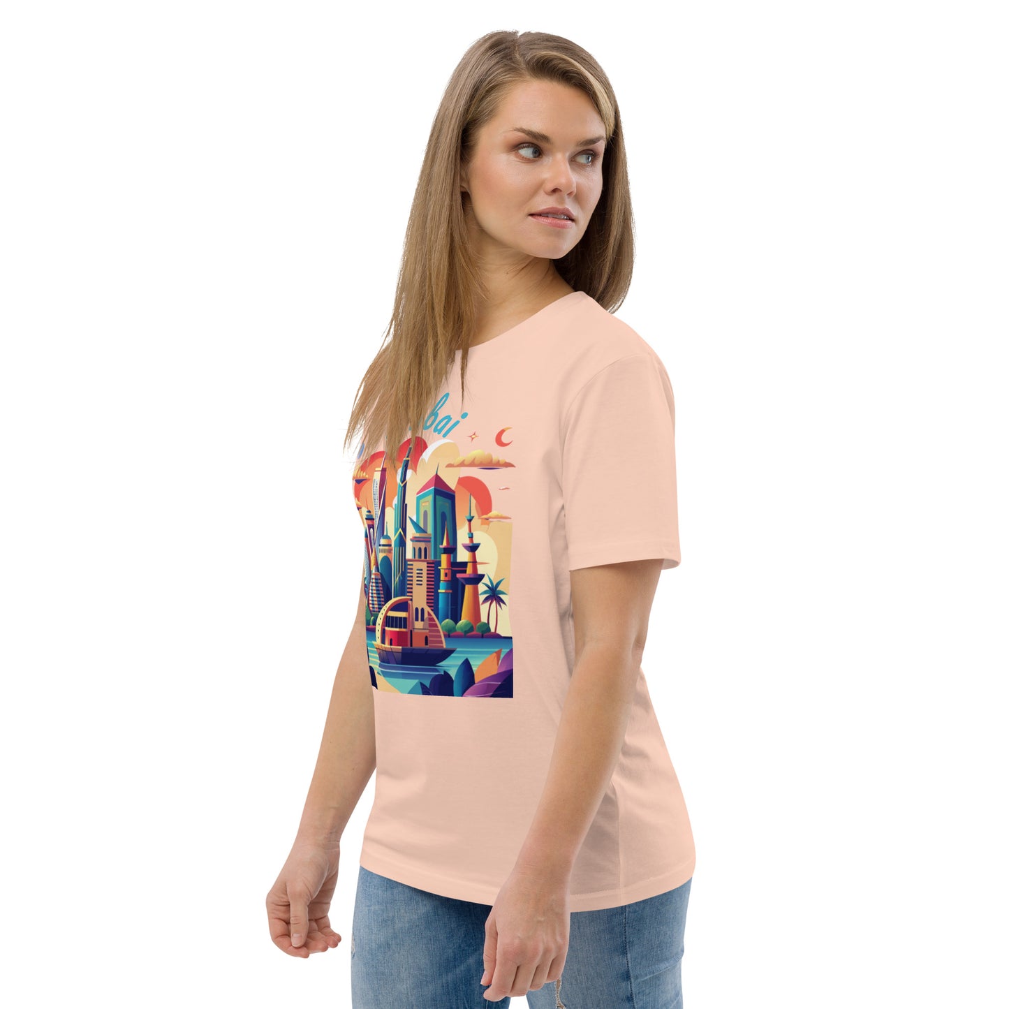 Dubai Unisex organic cotton t-shirt