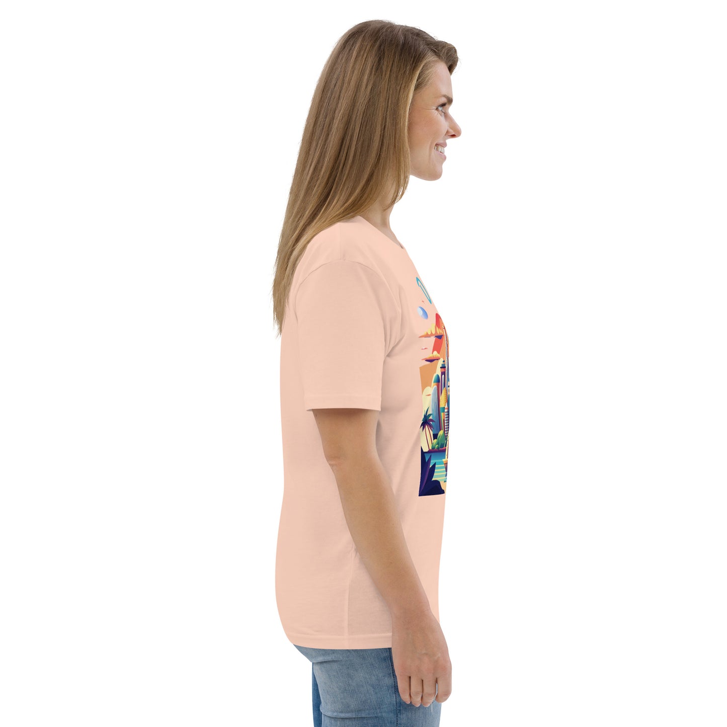 Dubai Unisex organic cotton t-shirt