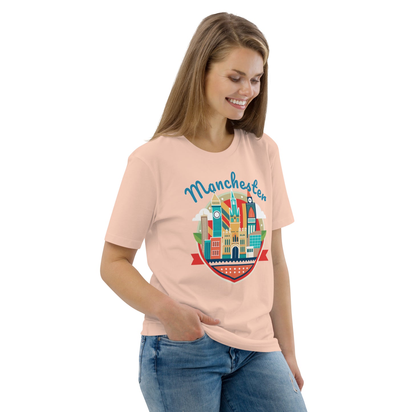 Manchester Unisex organic cotton t-shirt