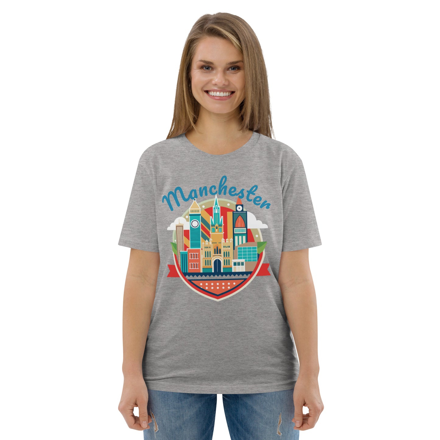 Manchester Unisex organic cotton t-shirt