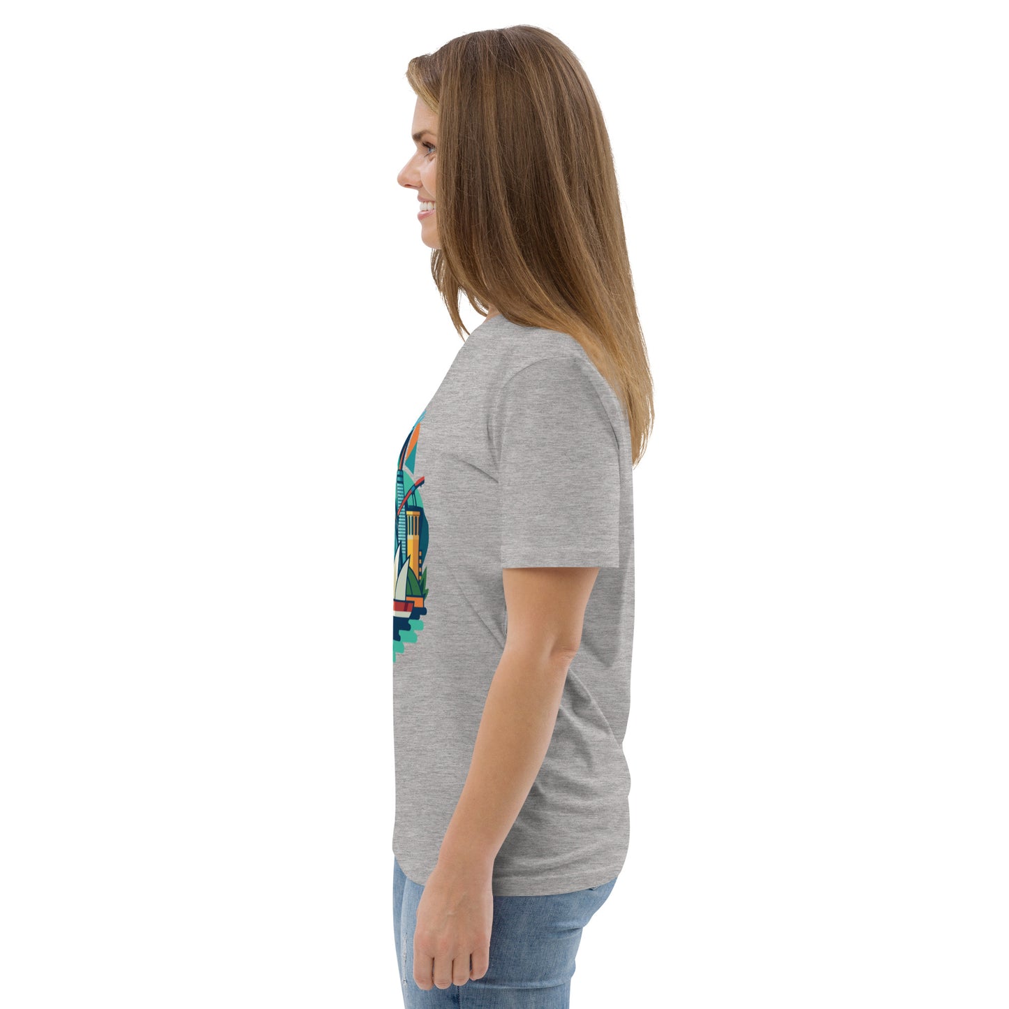 Sydney Unisex organic cotton t-shirt