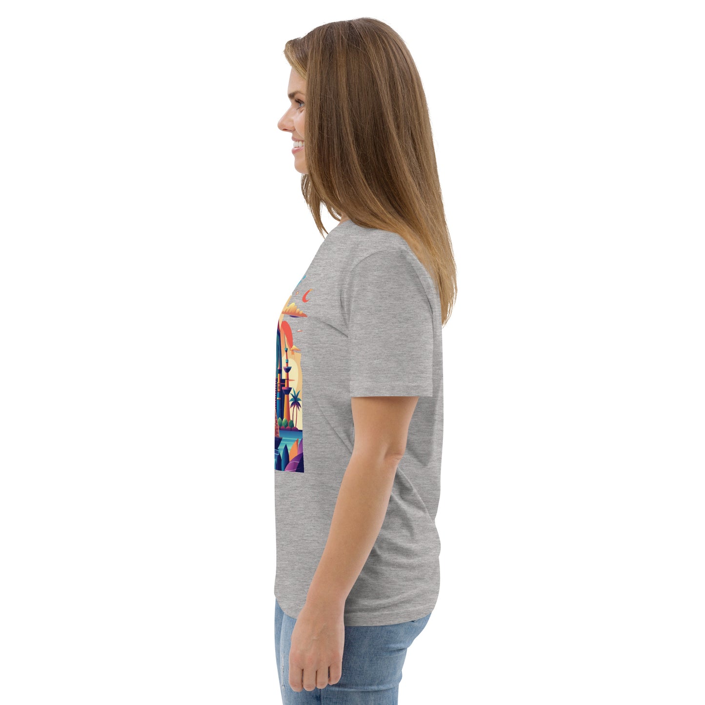 Dubai Unisex organic cotton t-shirt