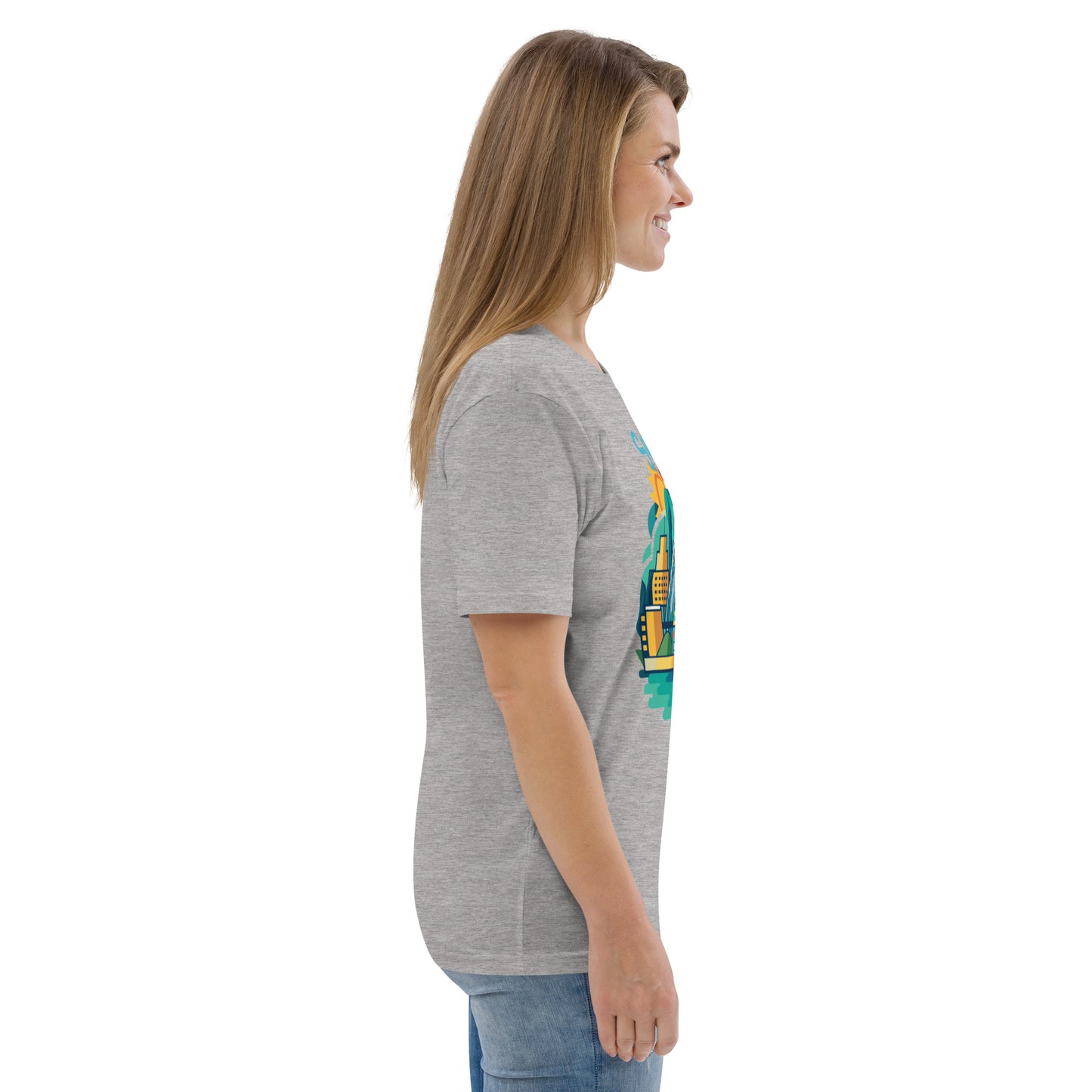 Sydney Unisex organic cotton t-shirt