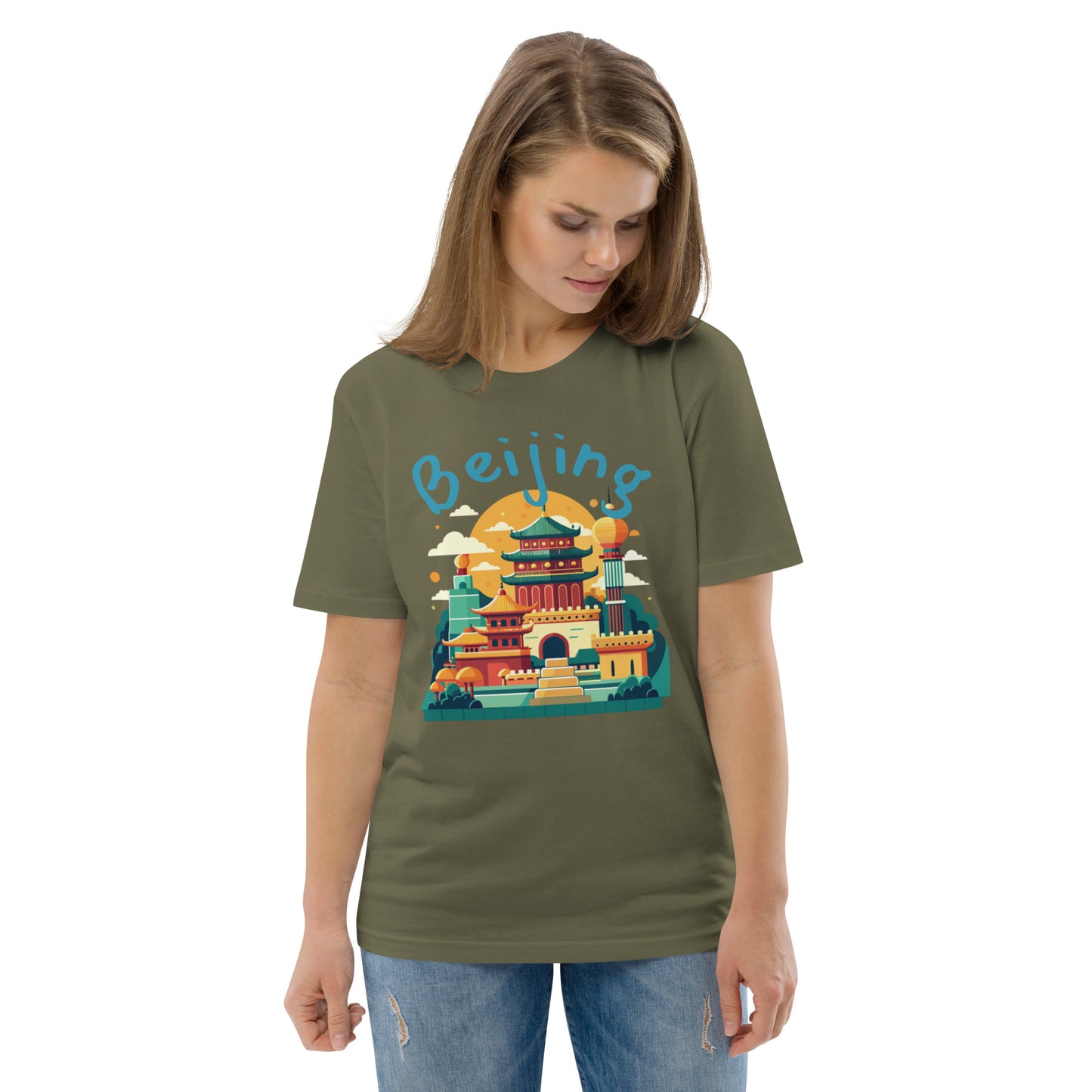 Beijing Unisex organic cotton t-shirt