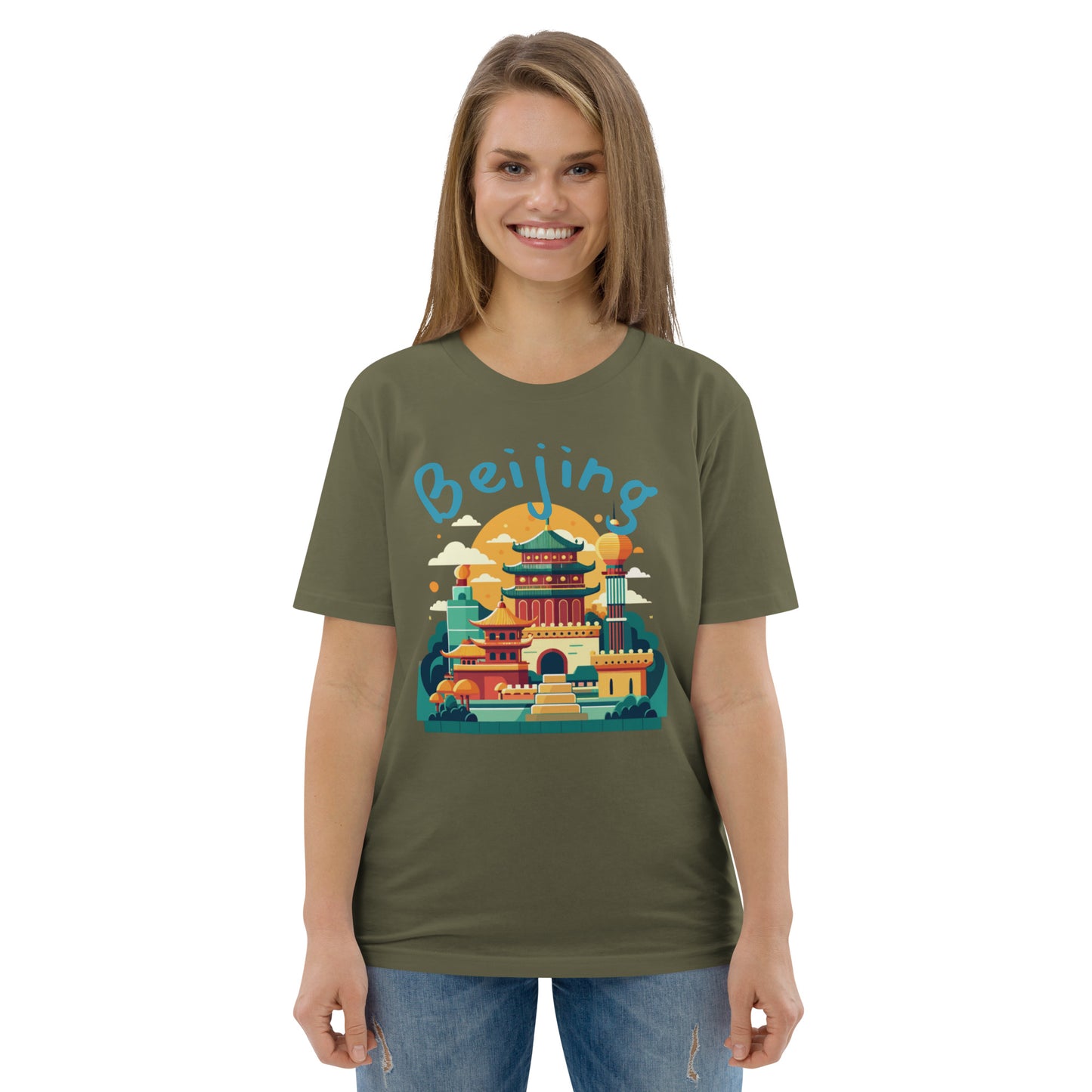 Beijing Unisex organic cotton t-shirt