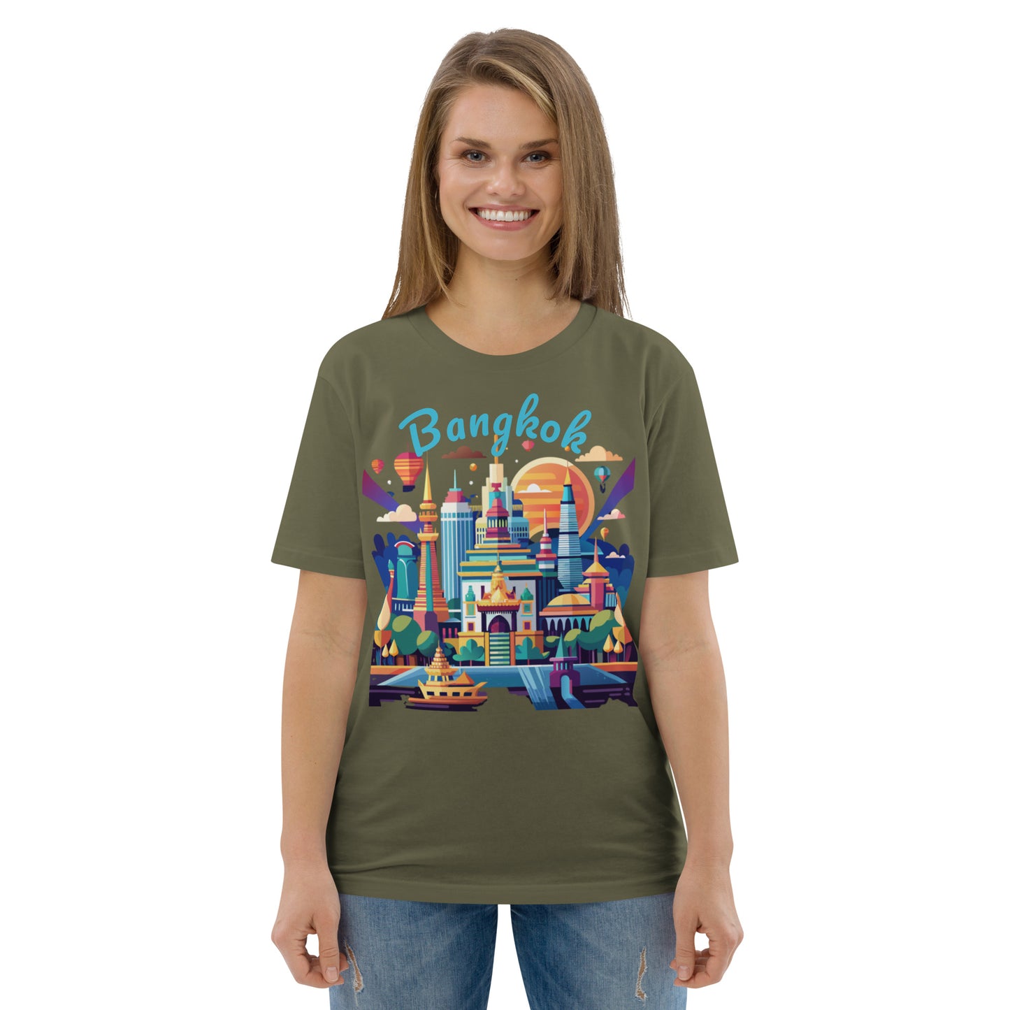 Bangkok Unisex organic cotton t-shirt