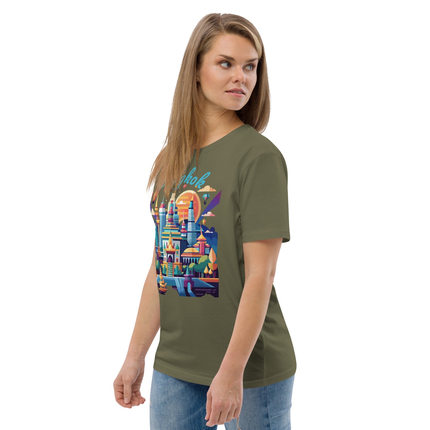 Bangkok Unisex organic cotton t-shirt