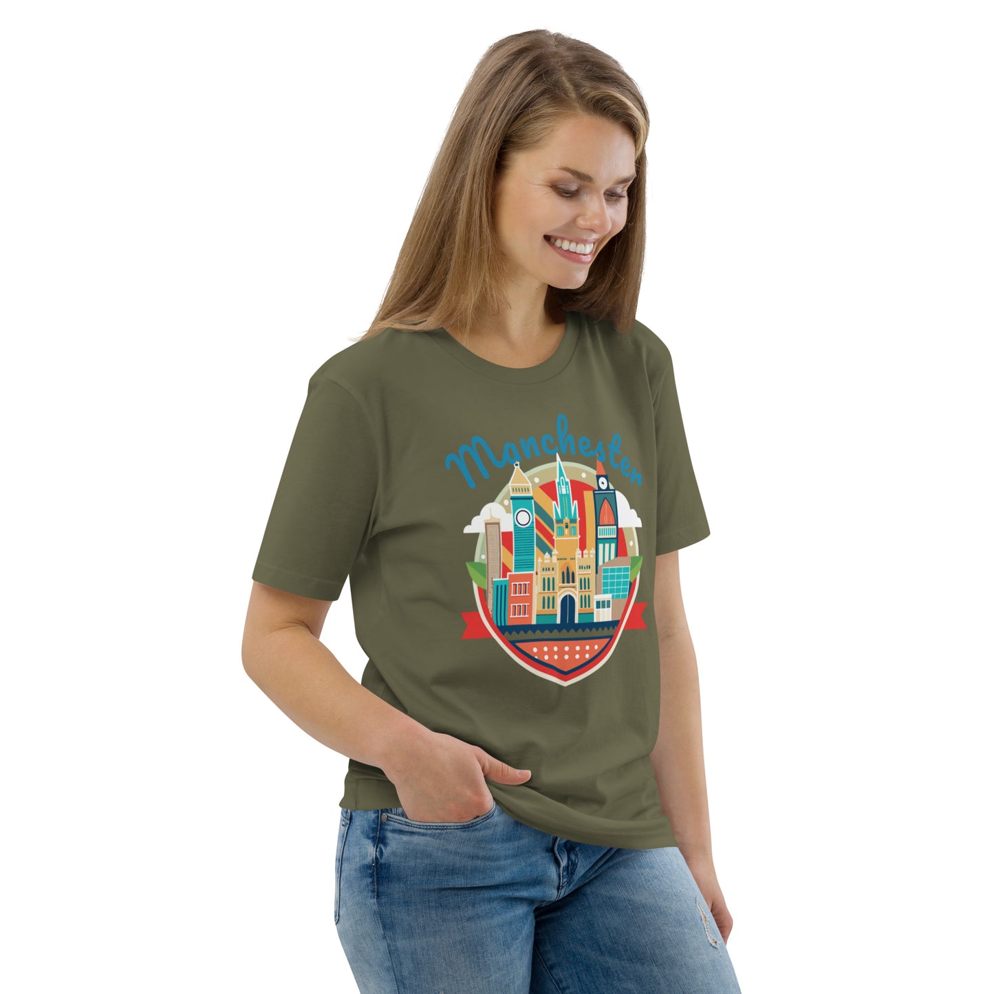 Manchester Unisex organic cotton t-shirt