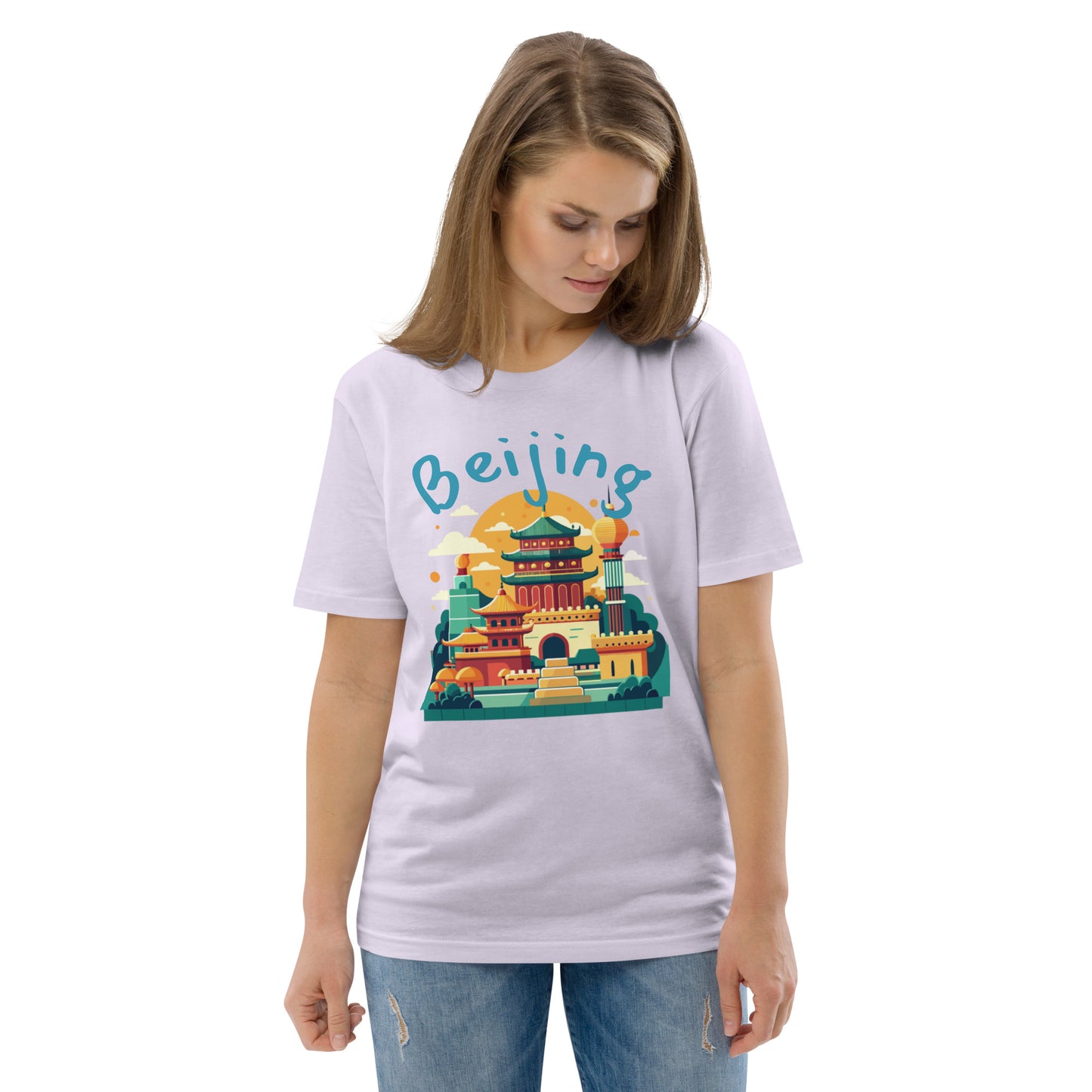 Beijing Unisex organic cotton t-shirt