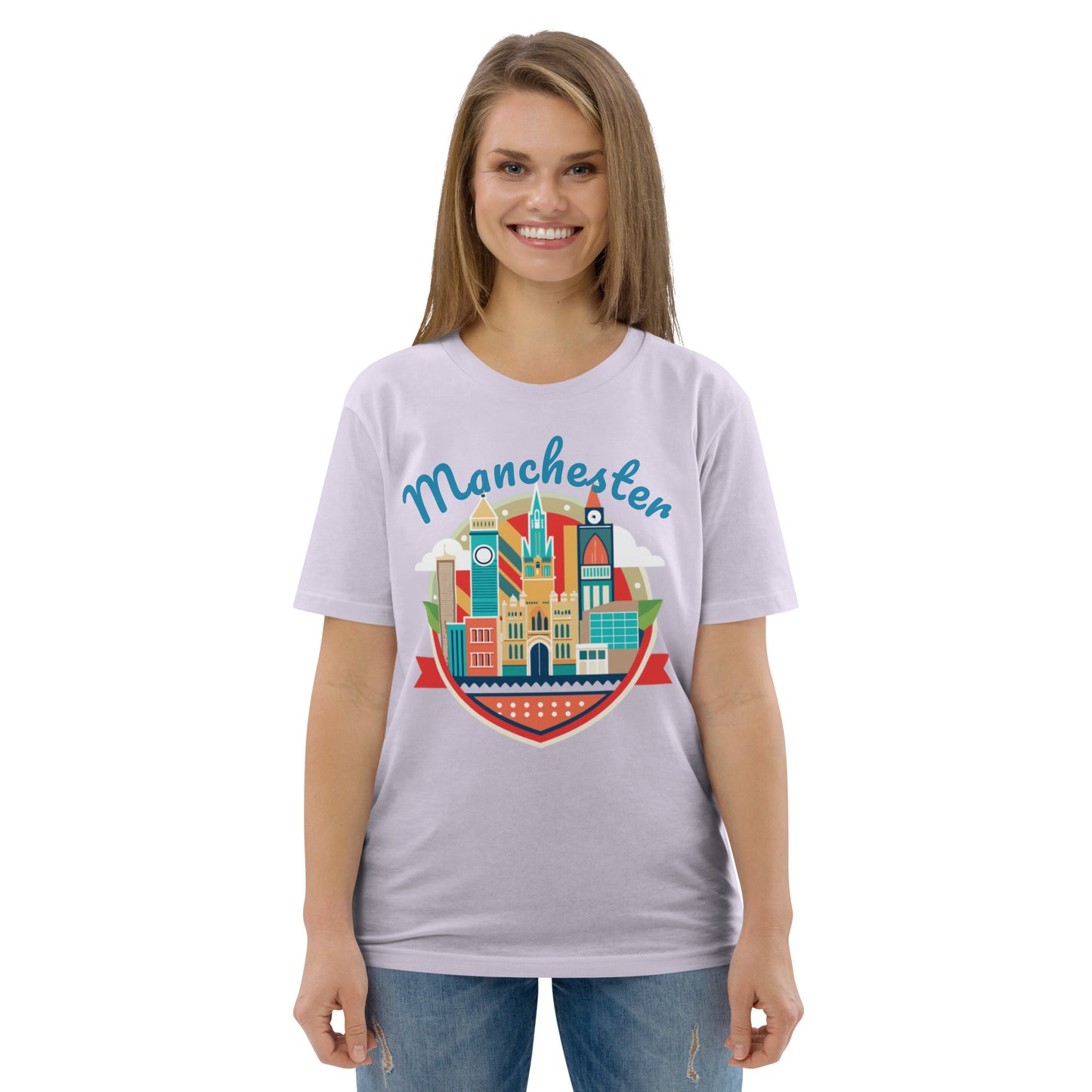 Manchester Unisex organic cotton t-shirt