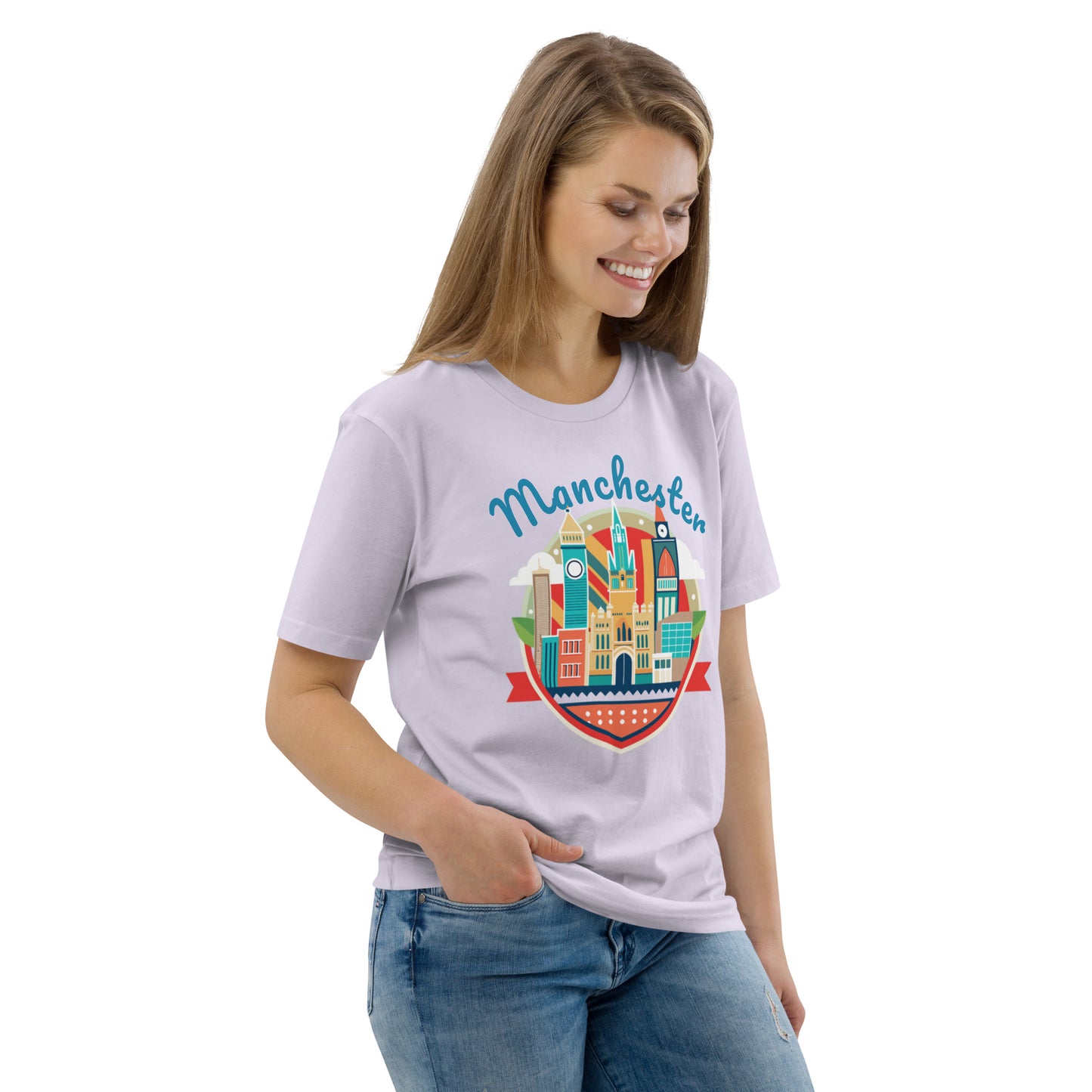 Manchester Unisex organic cotton t-shirt