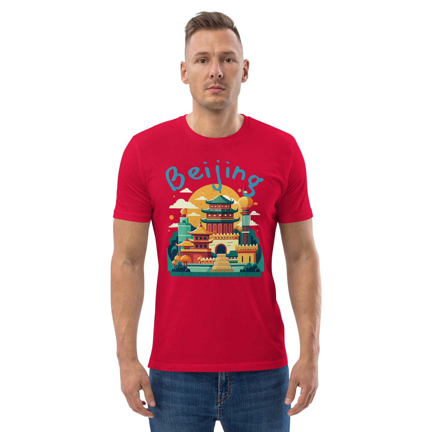 Beijing Unisex organic cotton t-shirt