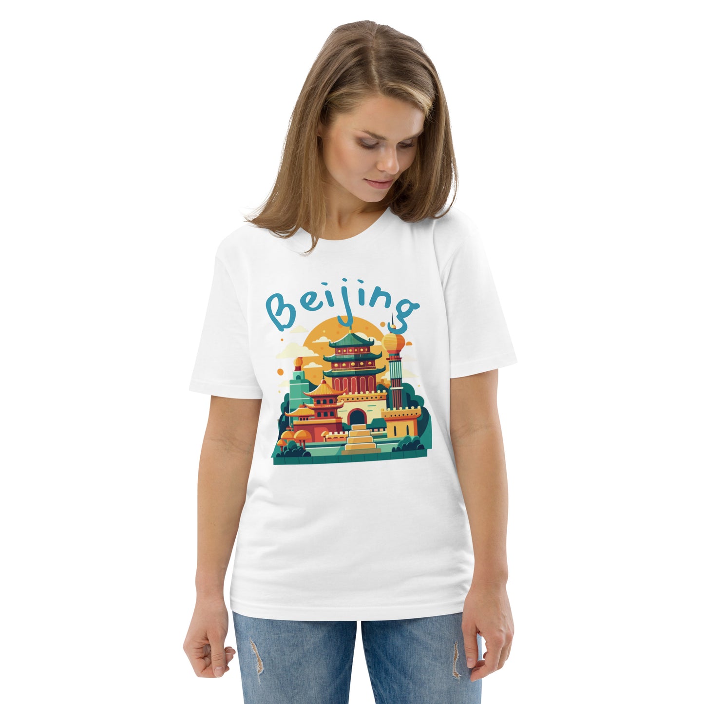 Beijing Unisex organic cotton t-shirt