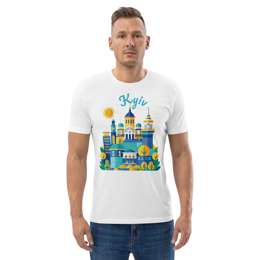 Kyiv Unisex organic cotton t-shirt