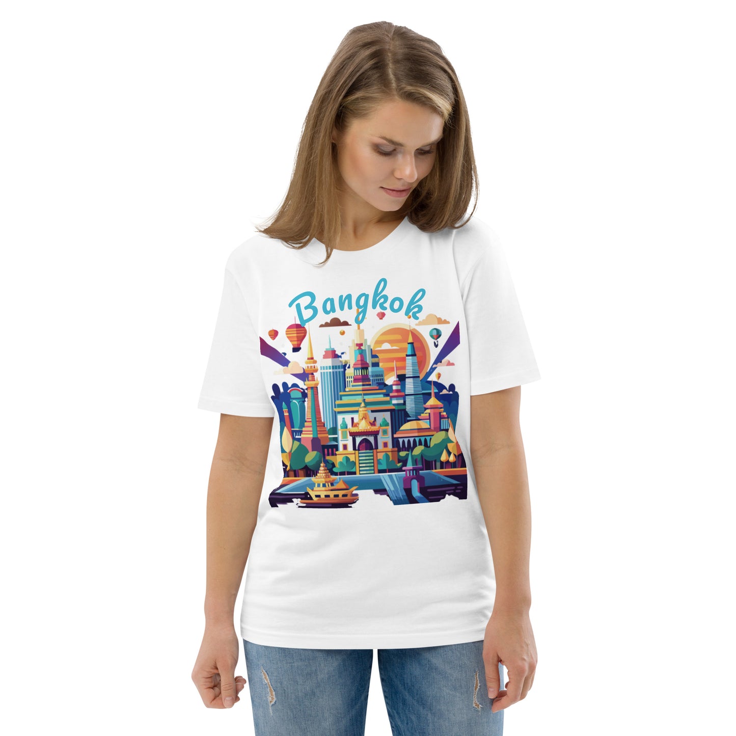 Bangkok Unisex organic cotton t-shirt