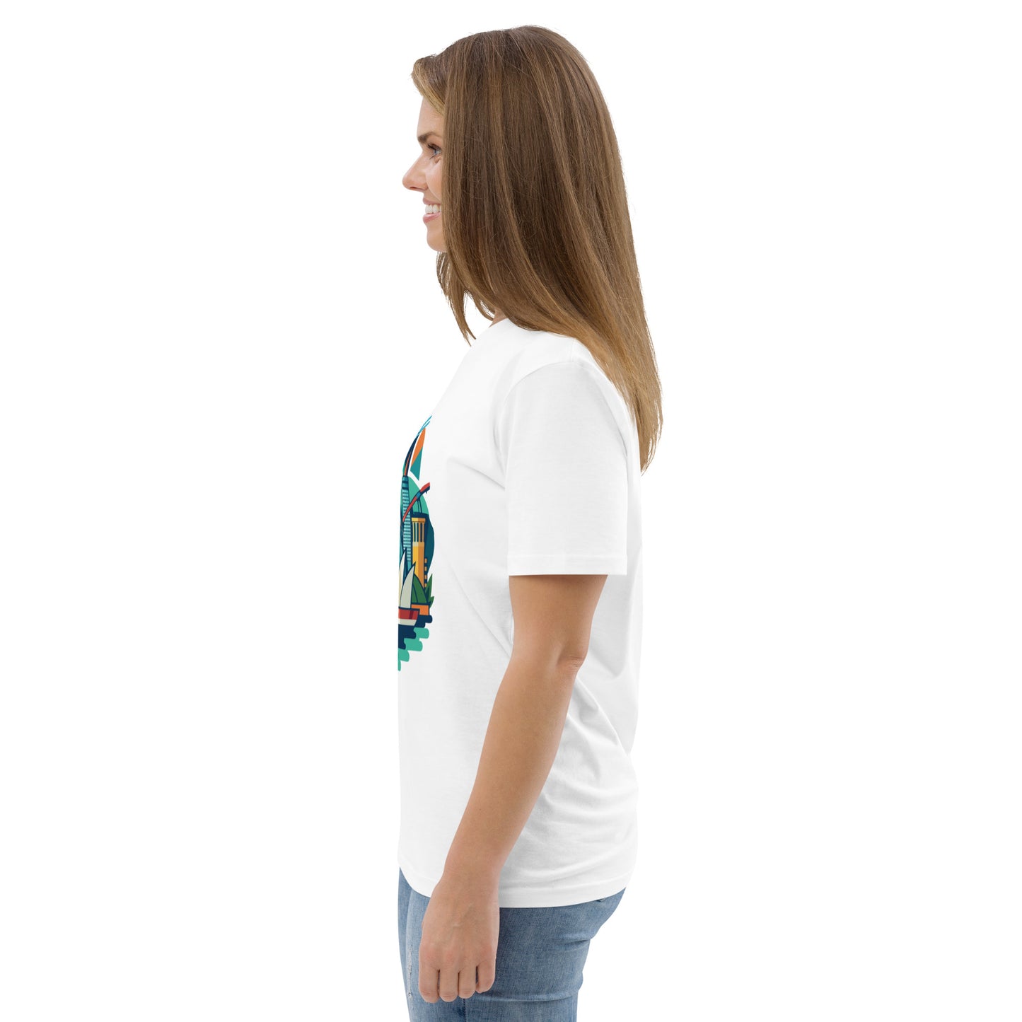 Sydney Unisex organic cotton t-shirt