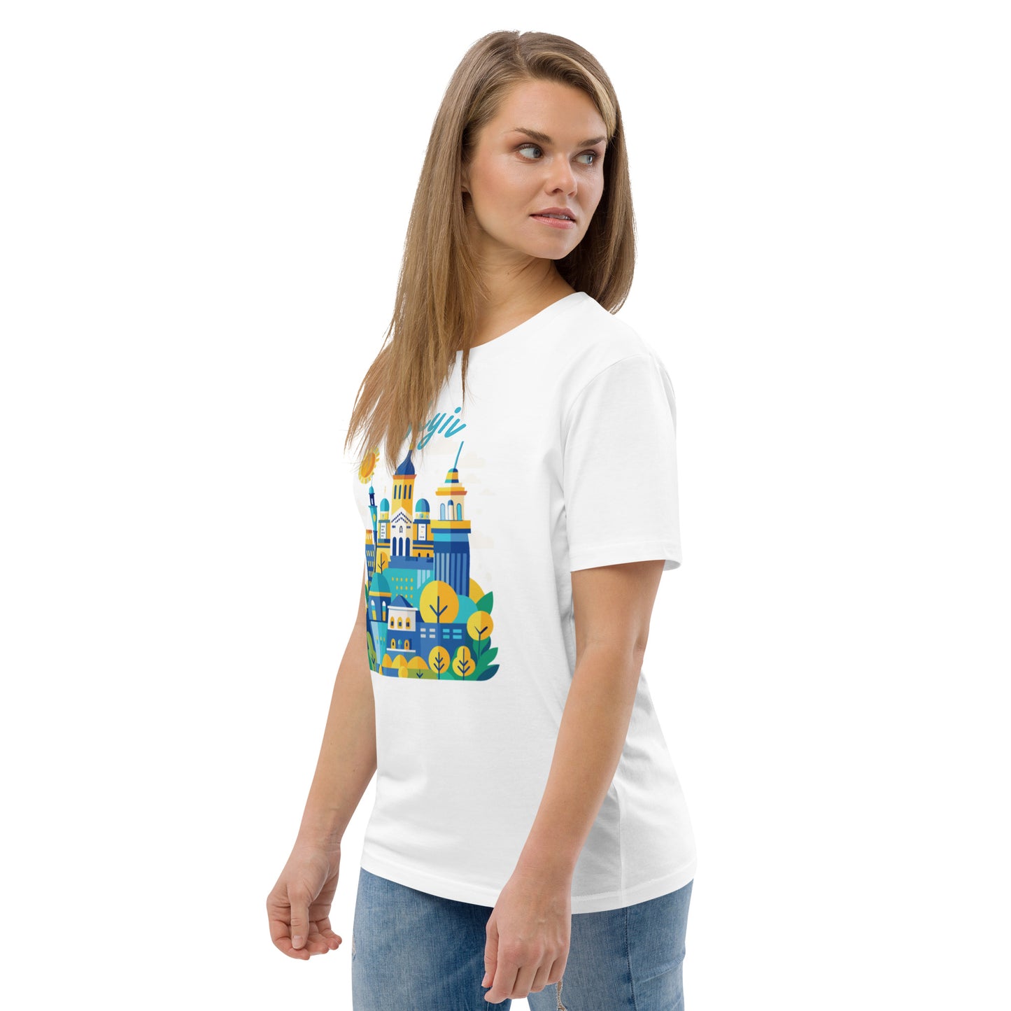 Kyiv Unisex organic cotton t-shirt