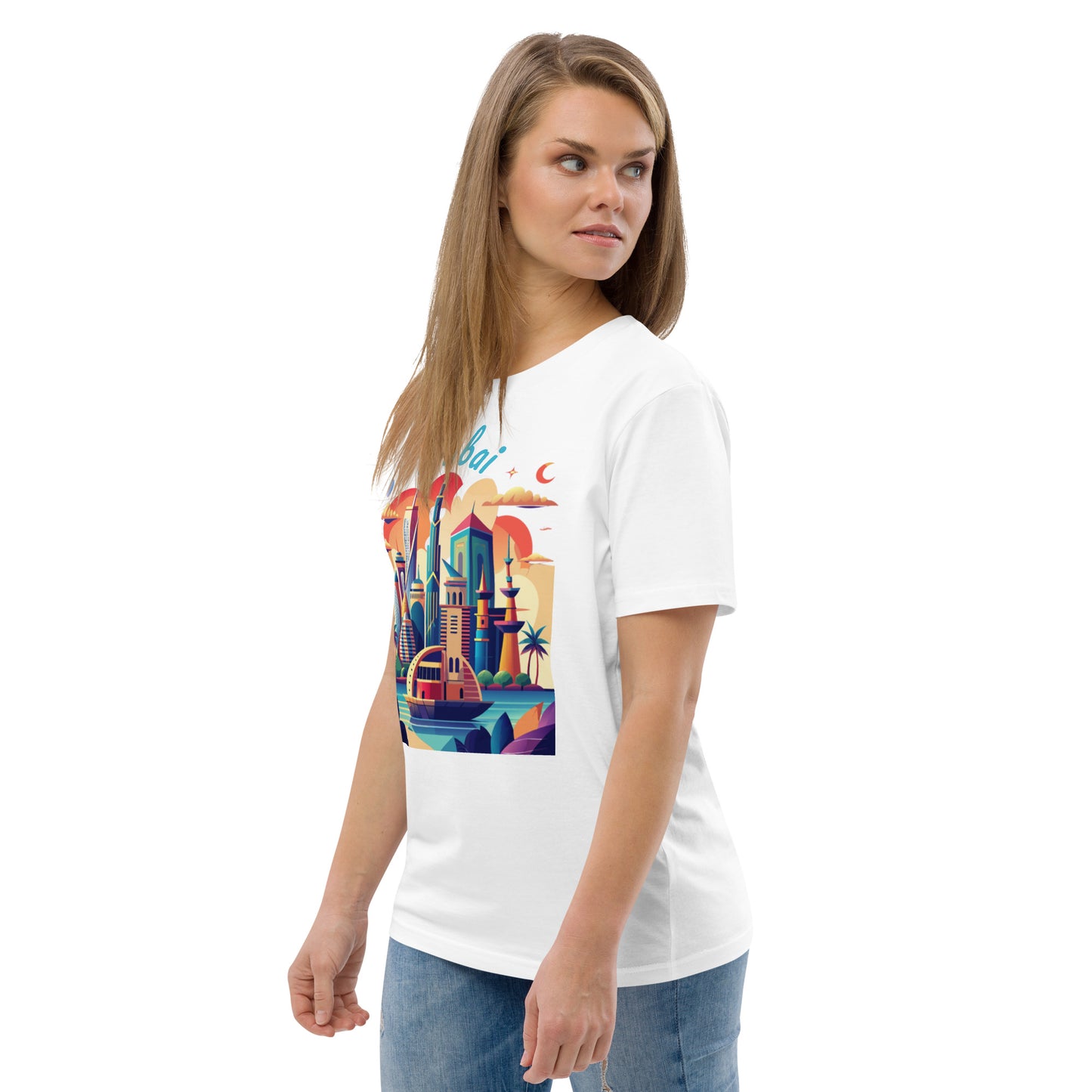 Dubai Unisex organic cotton t-shirt