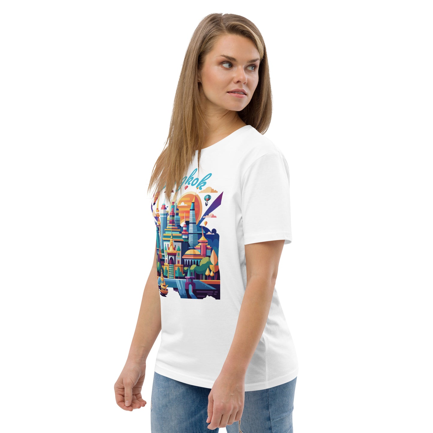 Bangkok Unisex organic cotton t-shirt