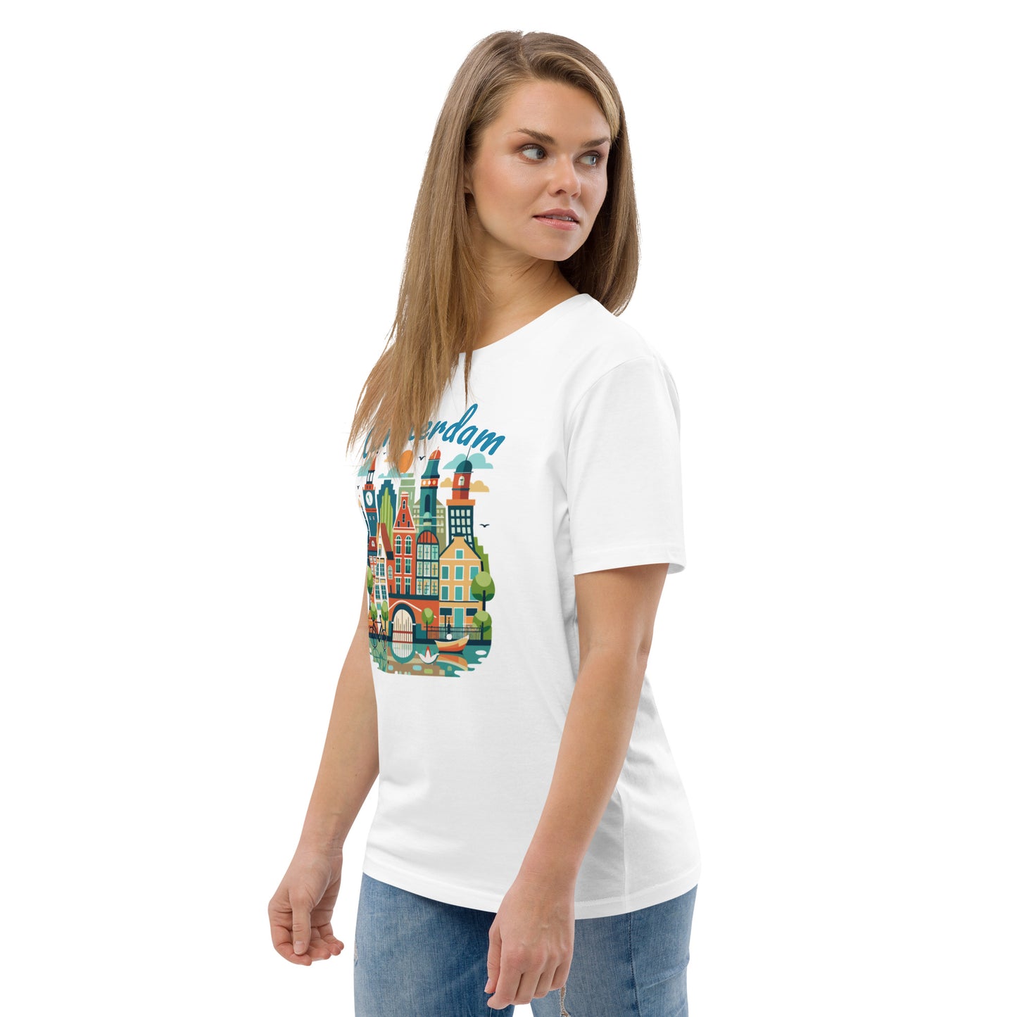 Amsterdam Unisex organic cotton t-shirt