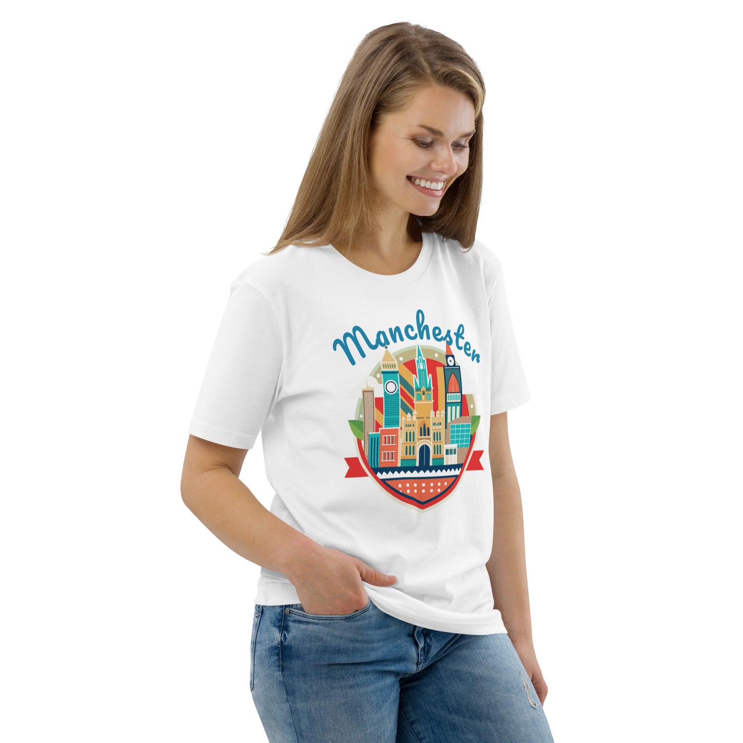 Manchester Unisex organic cotton t-shirt